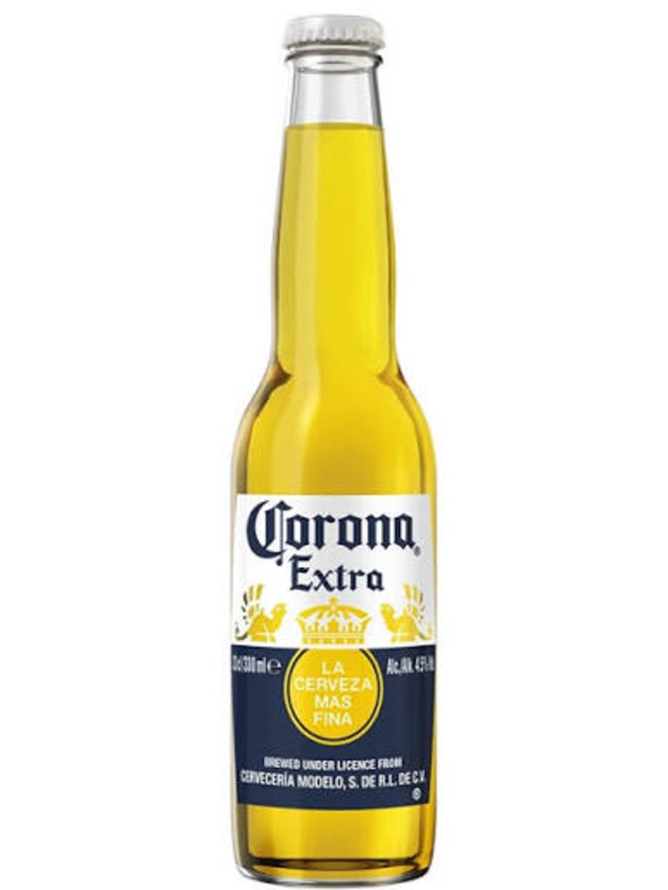 Пиво Corona Extra світло пастеризоване,4,5 % 0,33 л.