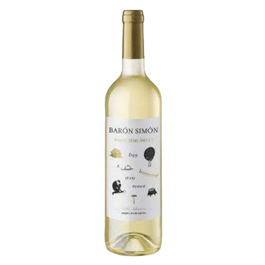 Вино напівсолодке біле Baron Simon