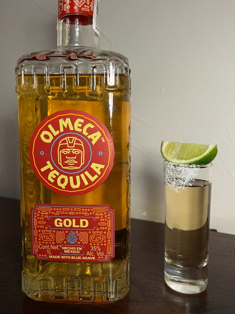 Текіла Olmeca Gold 35%, 50 г