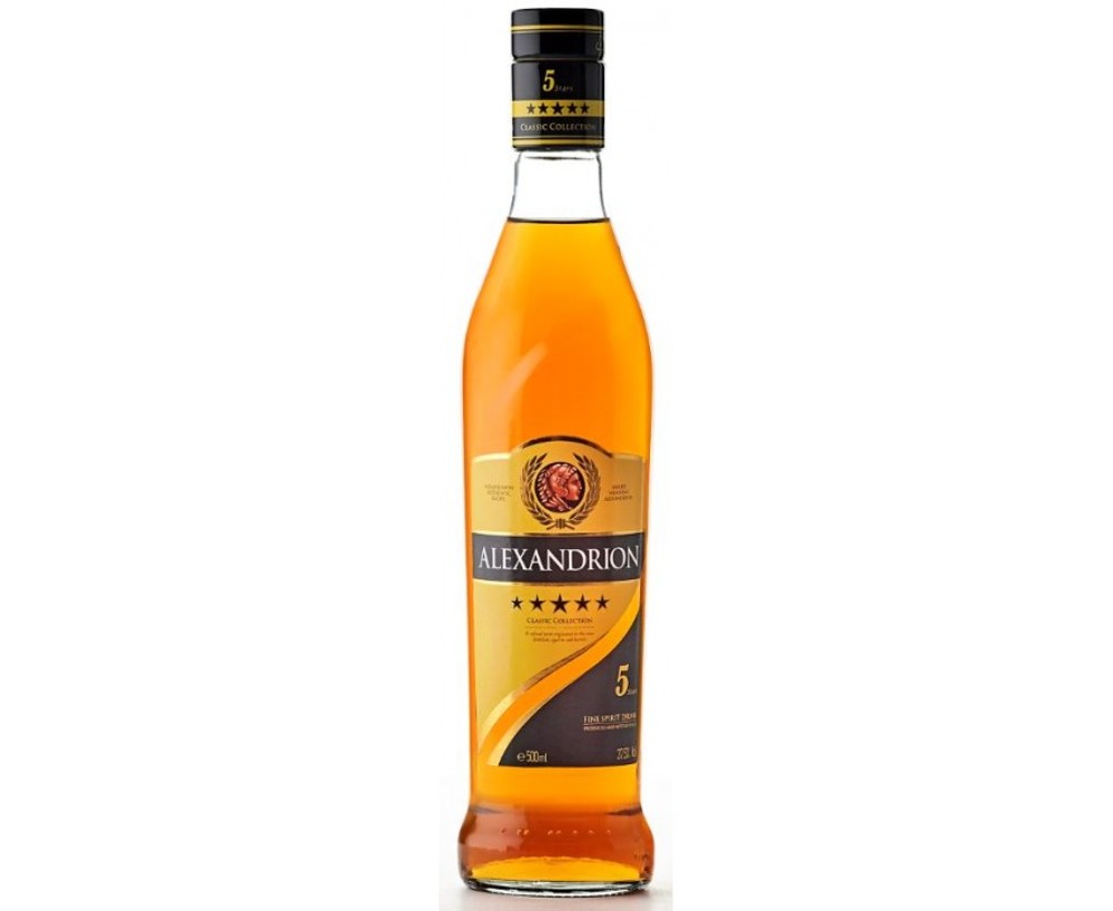 Спирт Напій Alexandrion 5* 0.5л.