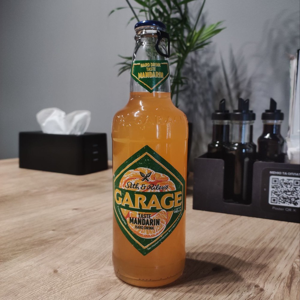 Пиво GARAGE Mandarin пляшка 0.48л.