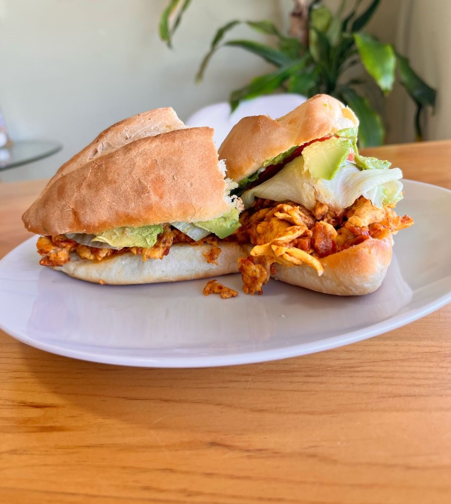 Torta de huevo con chorizo