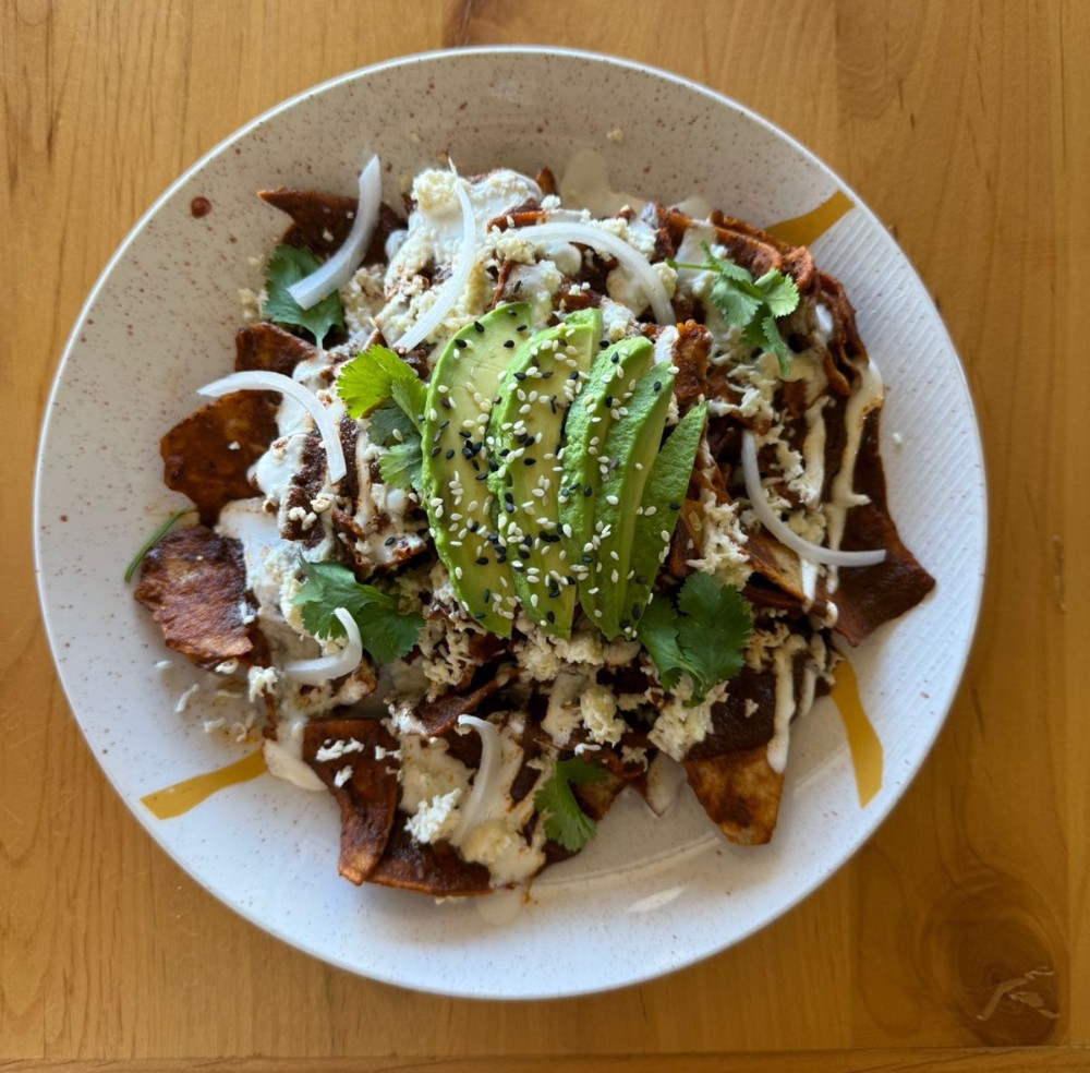 Chilaquiles con Mole