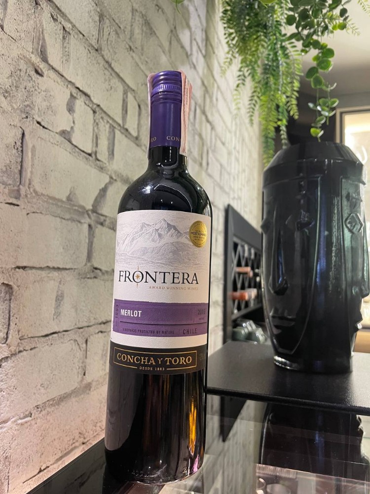Вино Frontera Merlot н/сухе черв Чилі  0,75