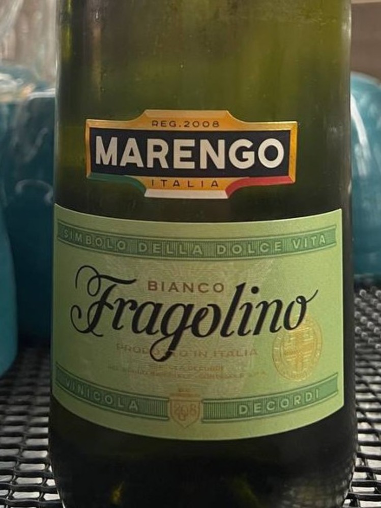 Fragolino Bianco Marengo Italy 0.75
