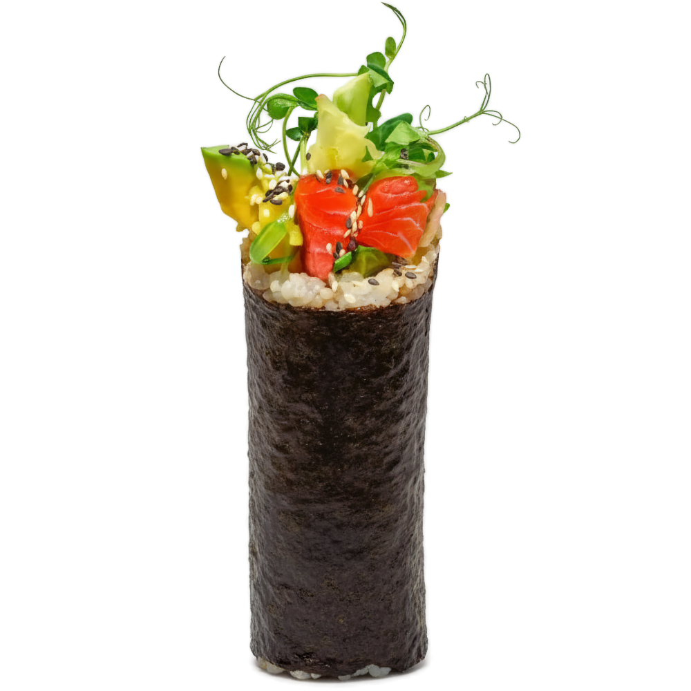 Handroll з лососем