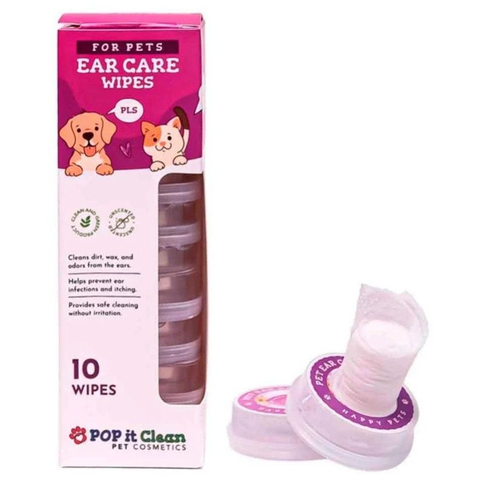 Серветки вологі для вух EAR CARE WIPES