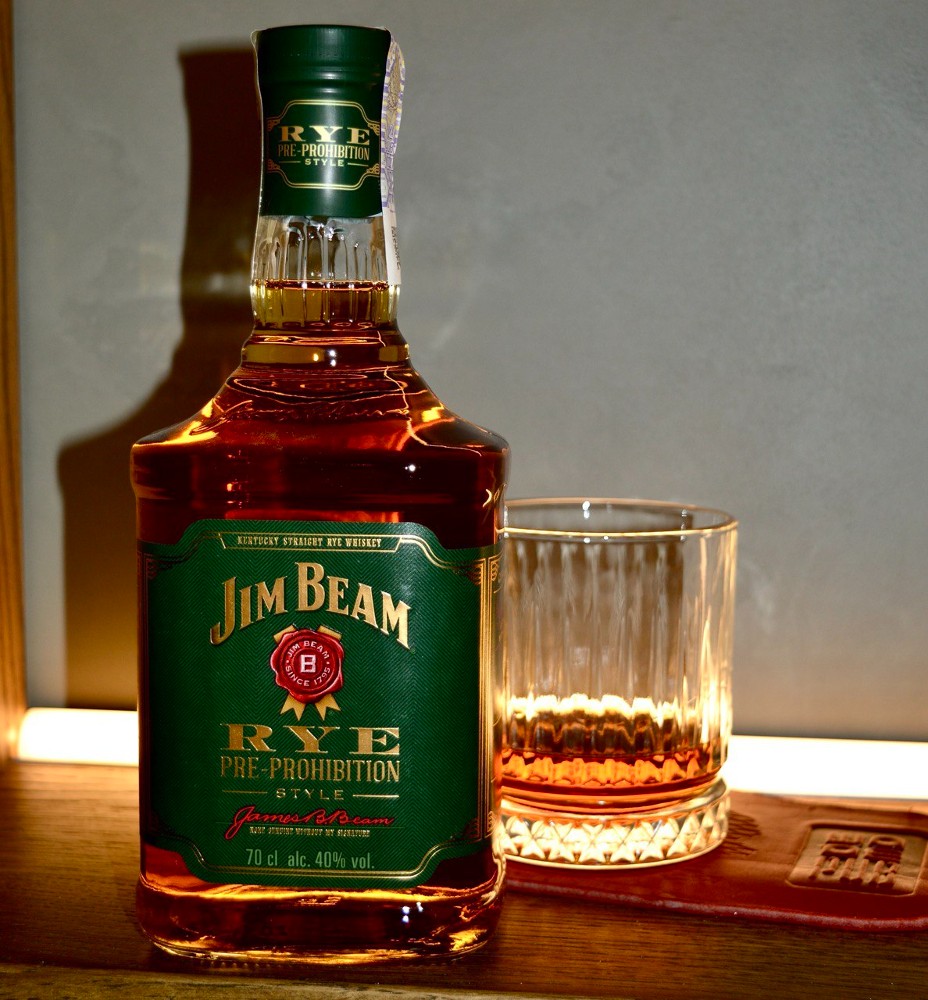 Віскі Jim Beam Rya, 50 мл