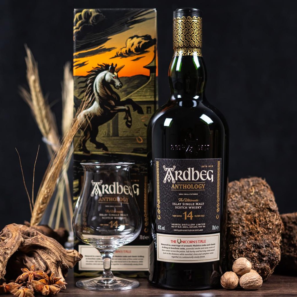 Віскі Ardbeg Anthology Unicorn's Tale 14 років, 50 мл.