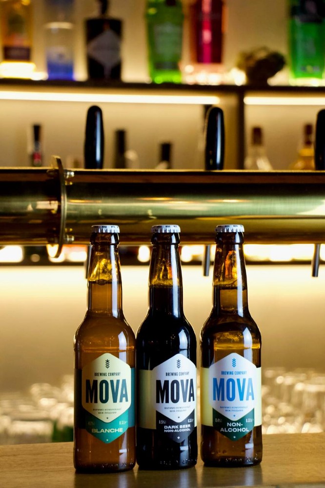 Пиво NON-Alcohol MOVA 0.33 пл.