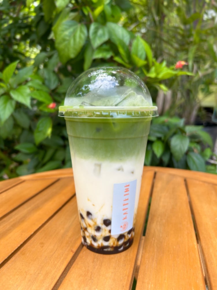 Matcha Brown Sugar Crystal Boba
