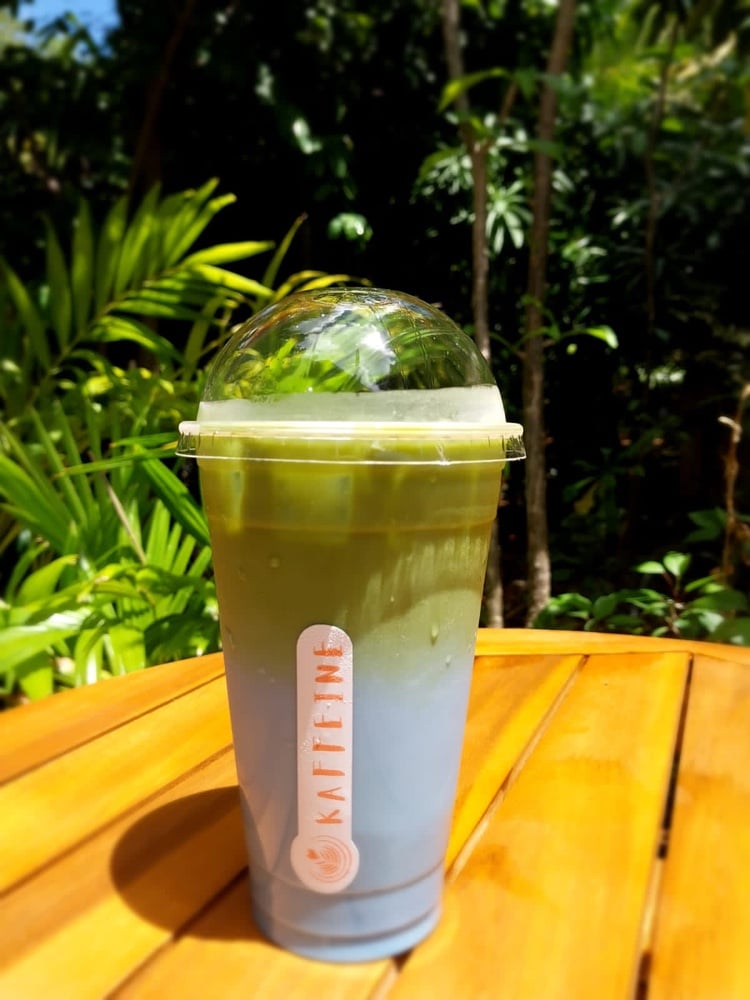 Lavender Matcha Latte