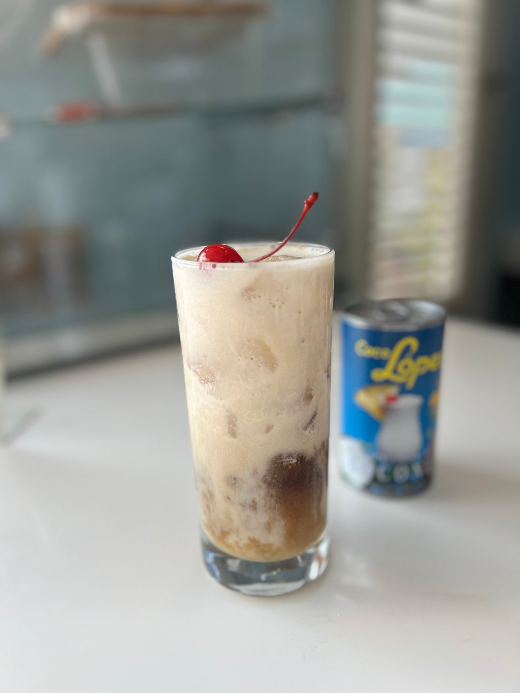 Creamy Coconut Iced Latte