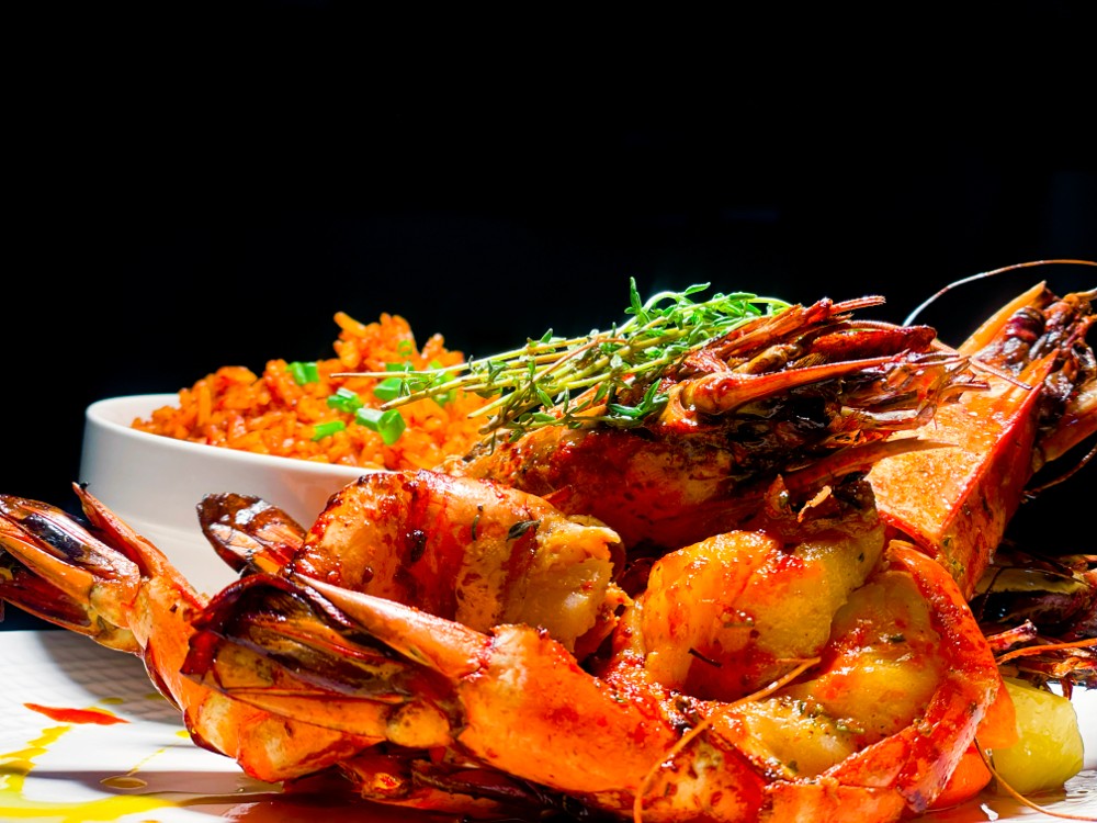 Marinated Tiger Prawns