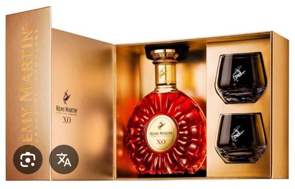 Remy Martin X.O shot