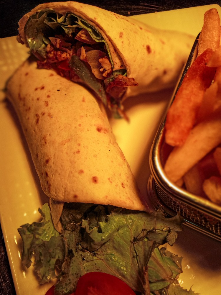 Oriental-Chicken Wrap