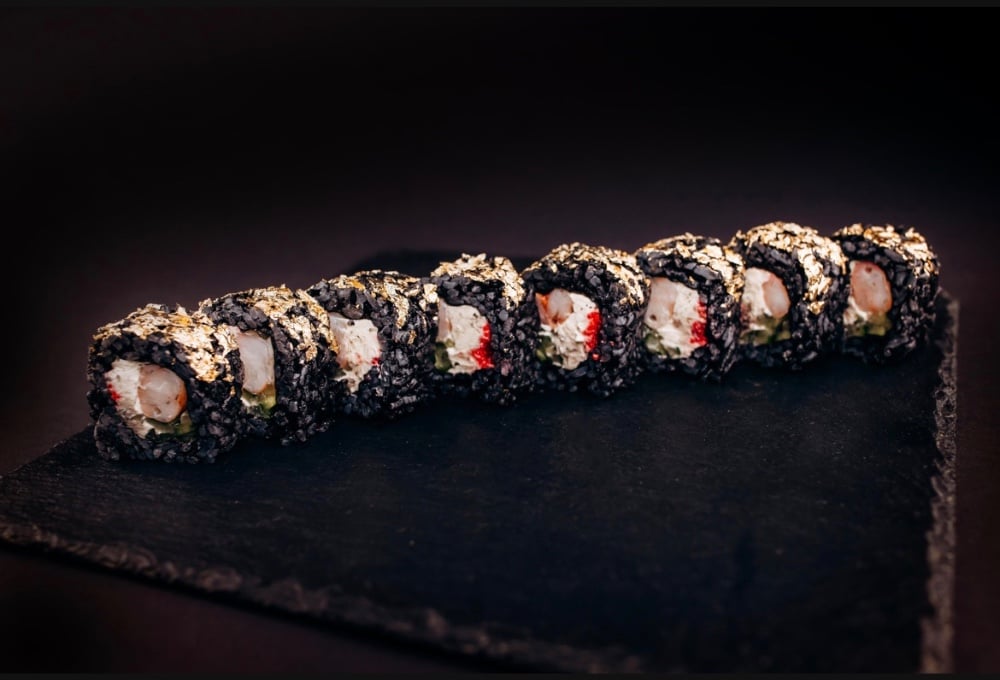 Dragon noir aux crevettes