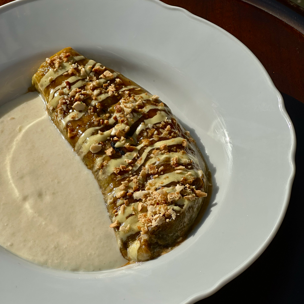 Roasted eggplant with minced beef d