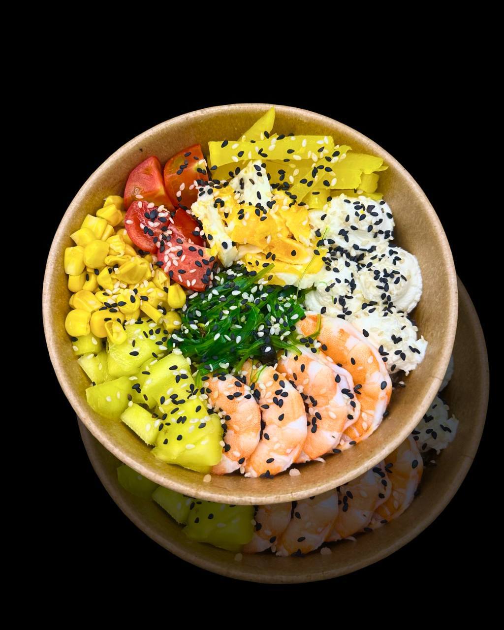 Poke Bowl з креветкою та манго