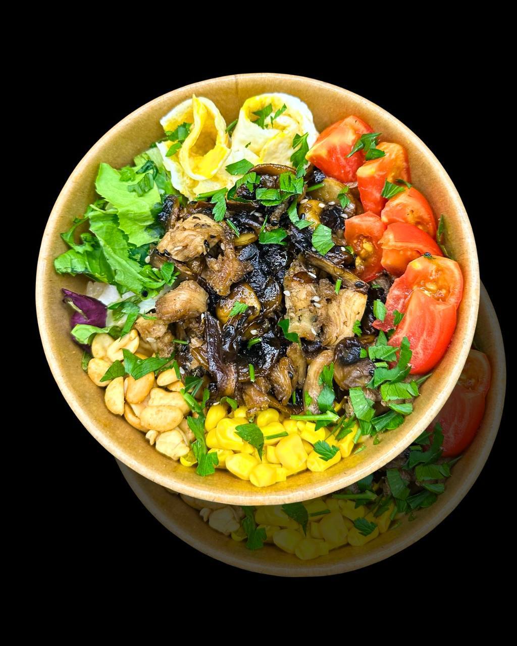 Poke Bowl з куркою теріякі