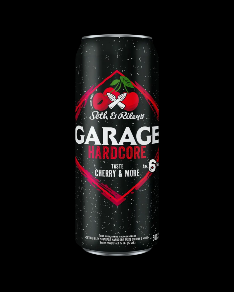 Пиво Garage Hardcore Cherry 0,5л з/б