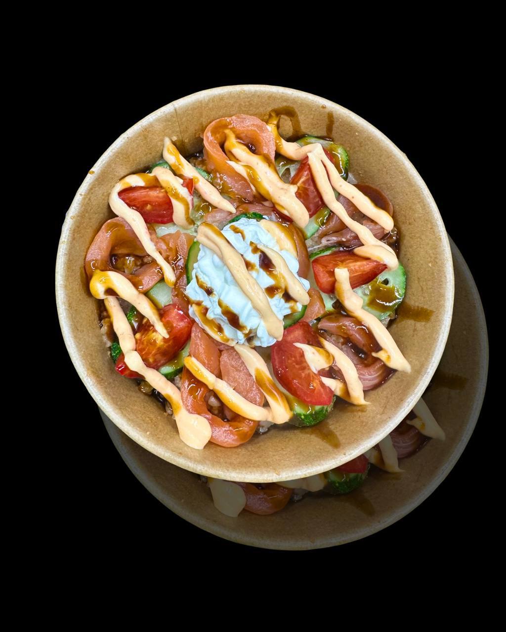 POKE BOWl з лососем
