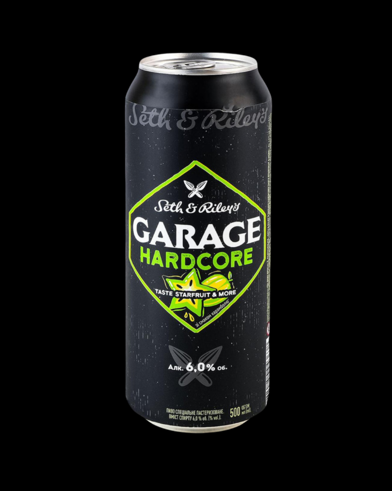 Пиво Garage Hardcore Starfruit & More 0,5л з/б