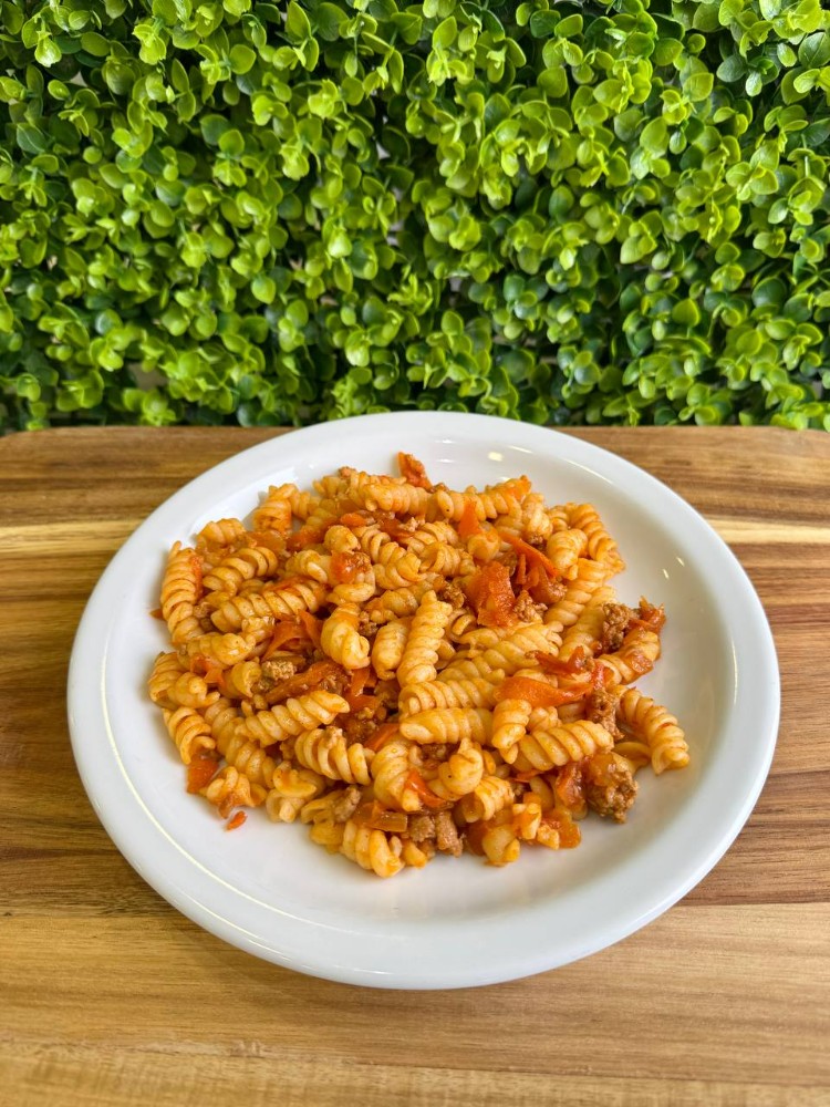Макарони по-флотськи 