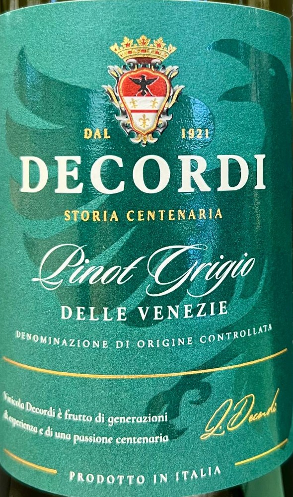 Pinot Grigio сухе Італія 750 мл.