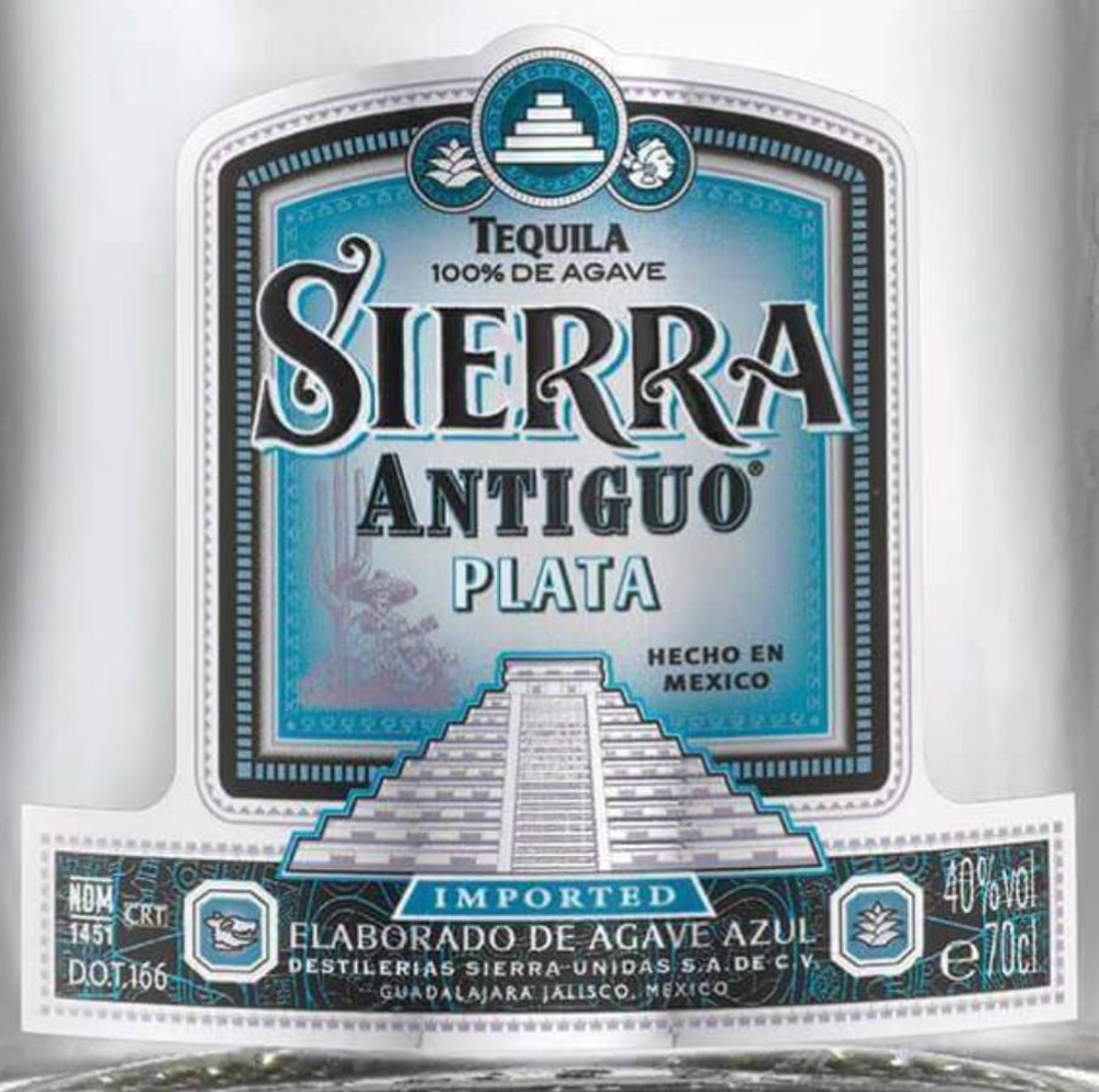 Sierra Antiguo Plata 100% De Agave 50 мл.