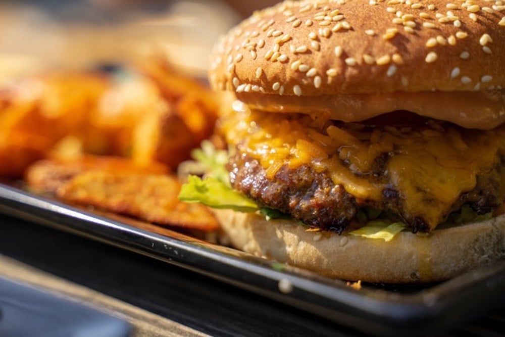 Ostrich Burger 