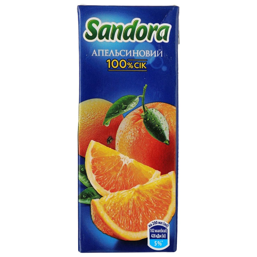 Сік Sandora 0.5 л. Апельсин