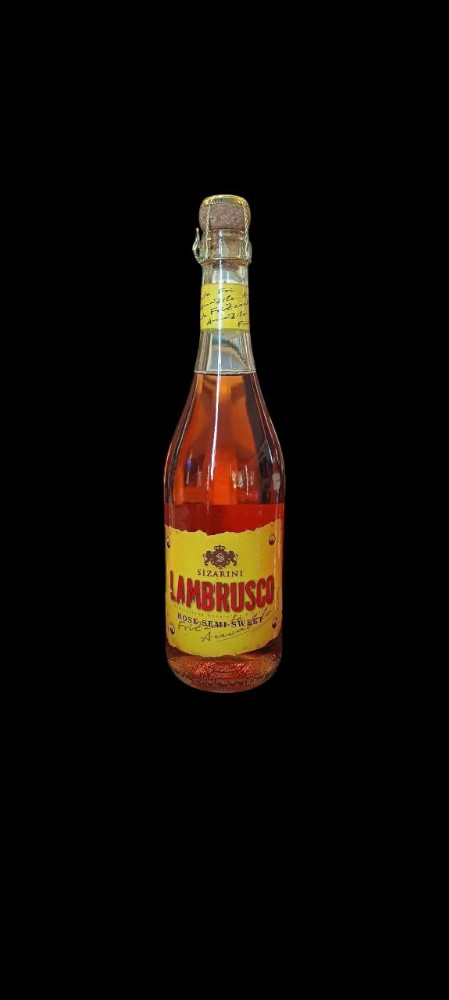 Вино ігристе рожеве н/с Sizarini Lammbrusco 0.750л