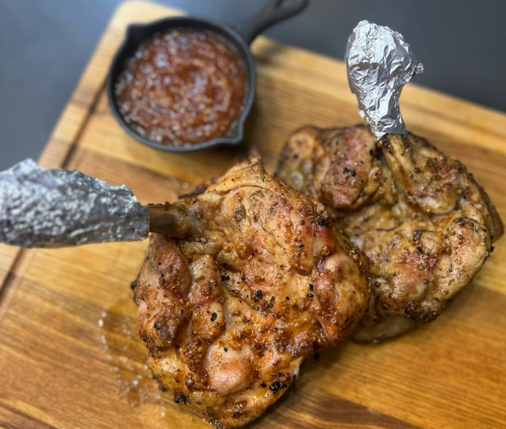 Перзола куряча з соусом BBQ (в закладі)
