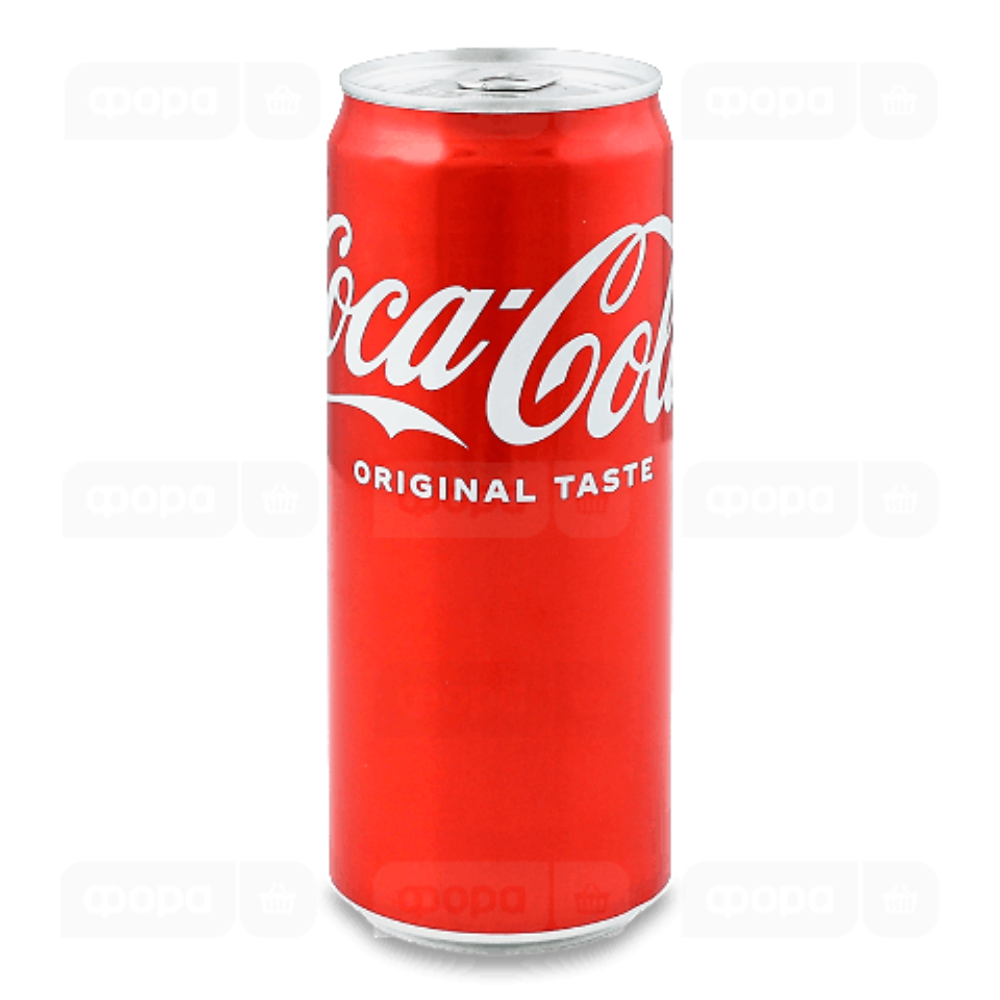 Напій Coca-Cola, 0,33л (кола ж/б)