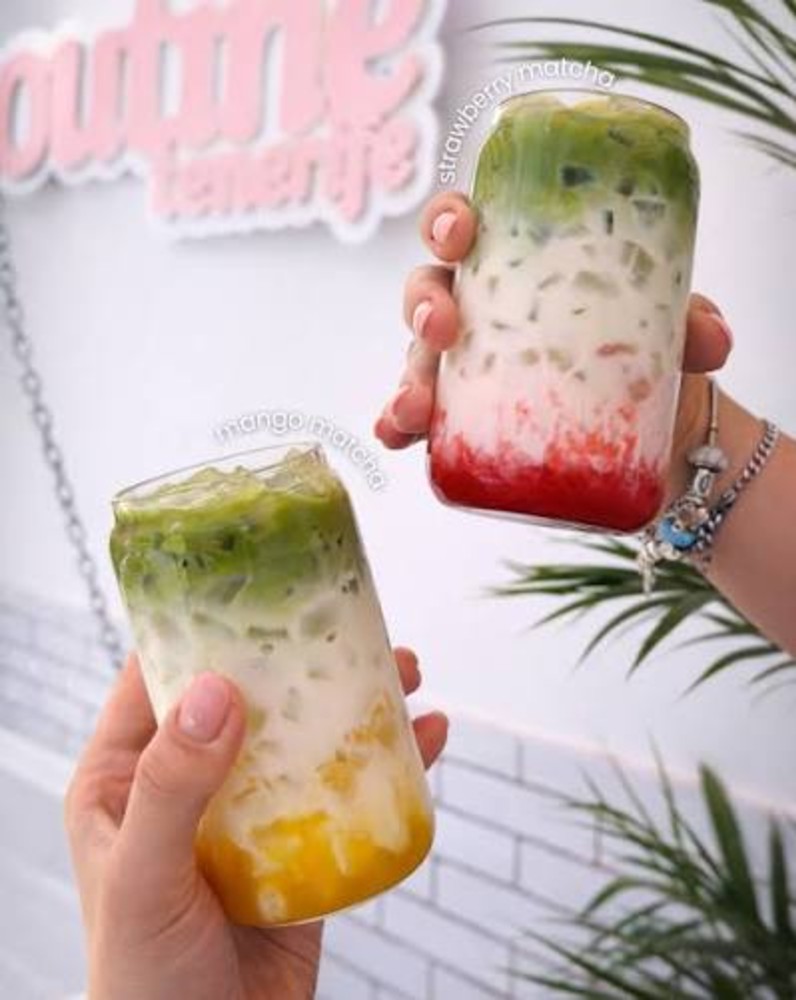 Ice Matcha Mango/Strawberry/Coconut