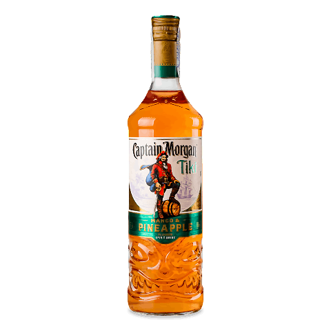 Алкогольний напій на основі Карибського рому Captain Morgan "Tiki Mango+Pineapple" 