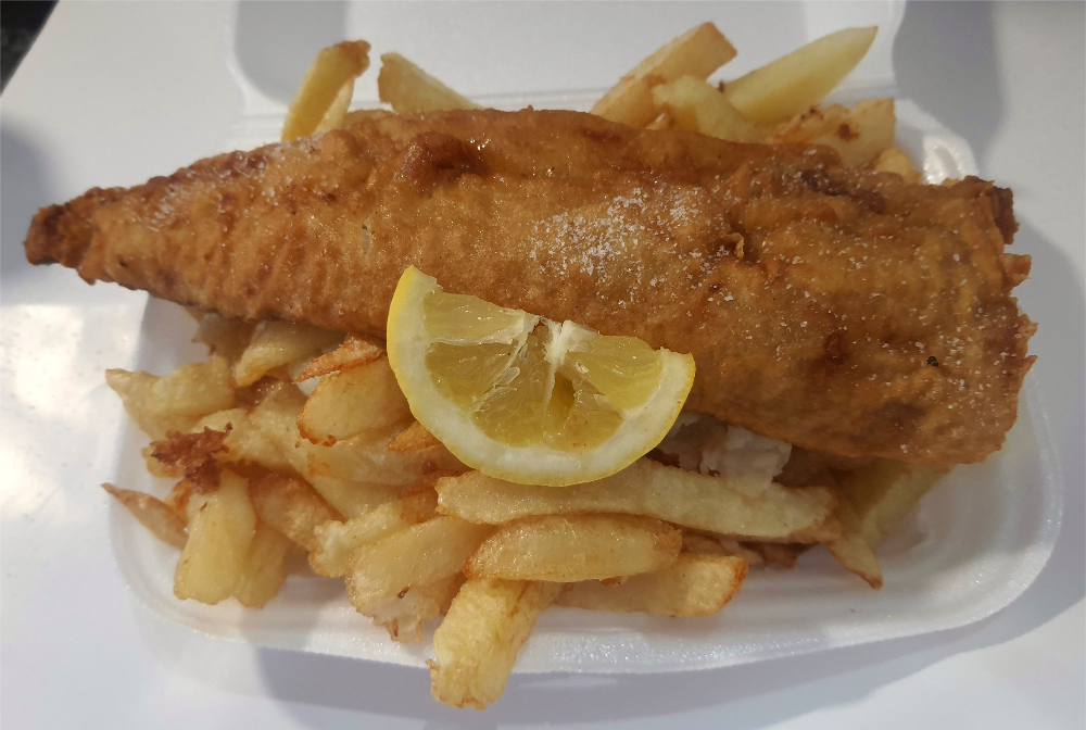 Hake 300g & 300g chips LARGE parcel