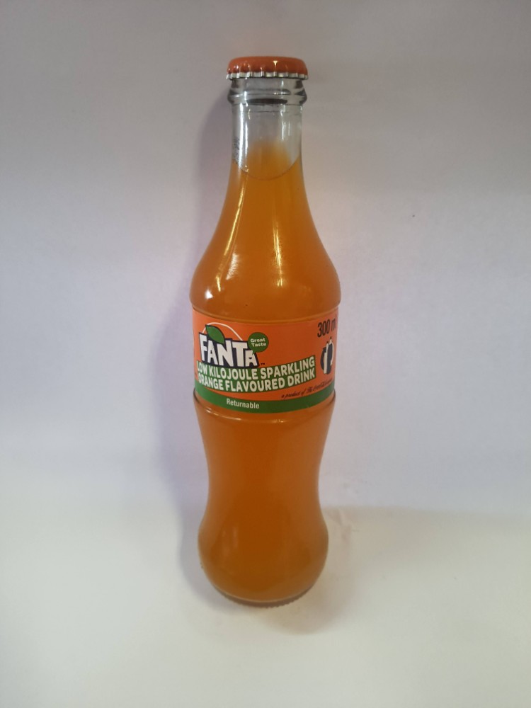 FANTA ORANGE 300ML GLASS