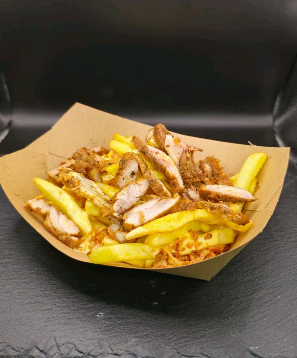 Картопля фрі з куркою