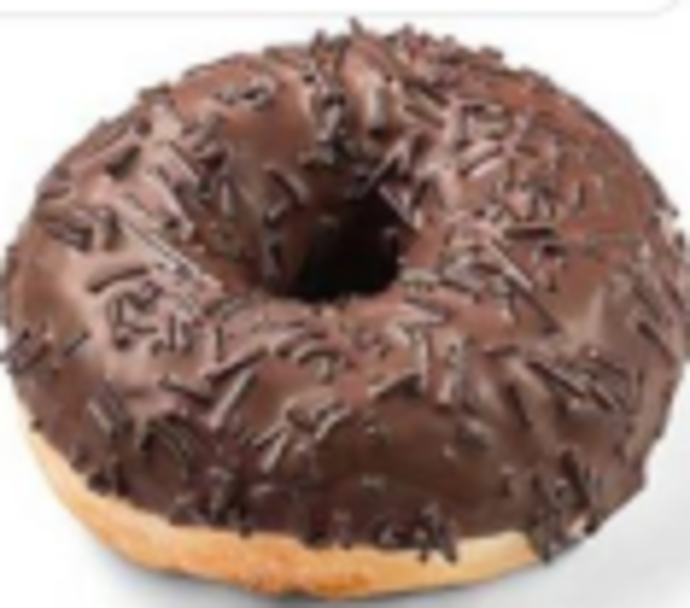 Пончик Donut з шоколадною начинкою Охматдит