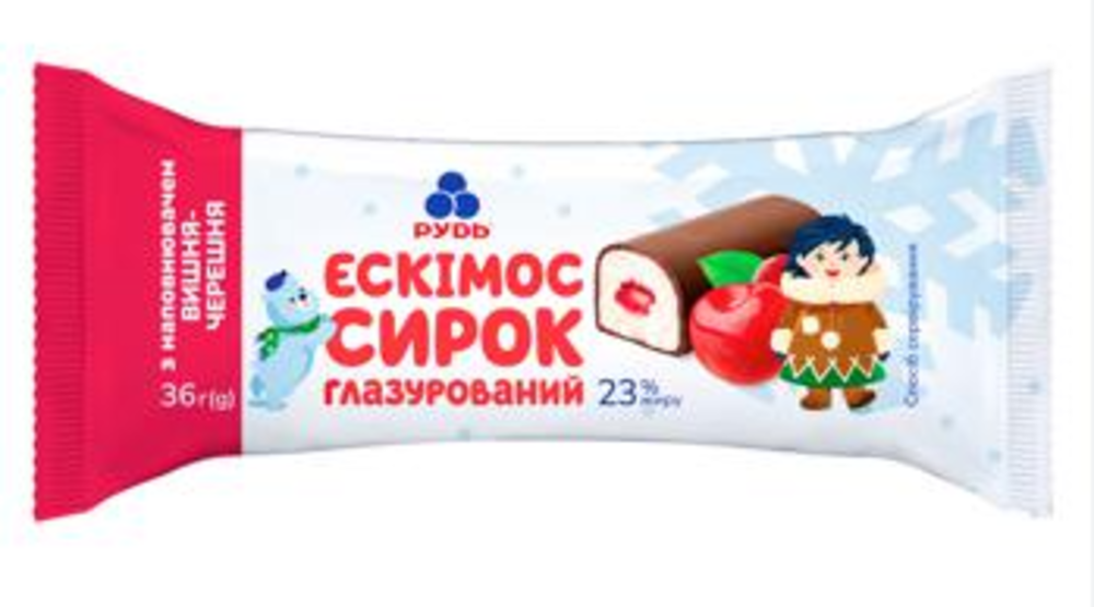 Сирок Ескімос Вишня-черешня, 36 г.