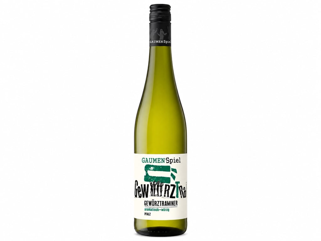 Вино біле н/сол Gaumenspiel Gewürztraminer Pfalz, Німеччина