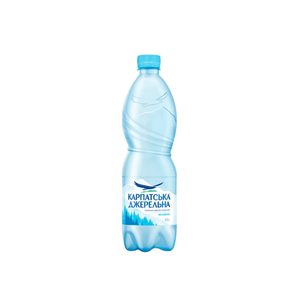 Вода карпатська джерельна 0,5