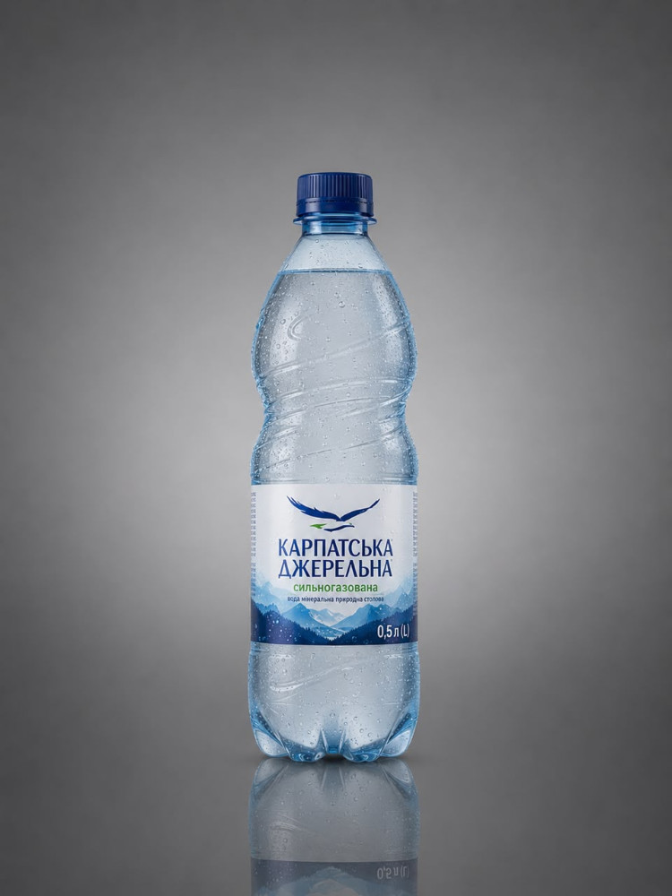 Вода сильногазована 500 мл