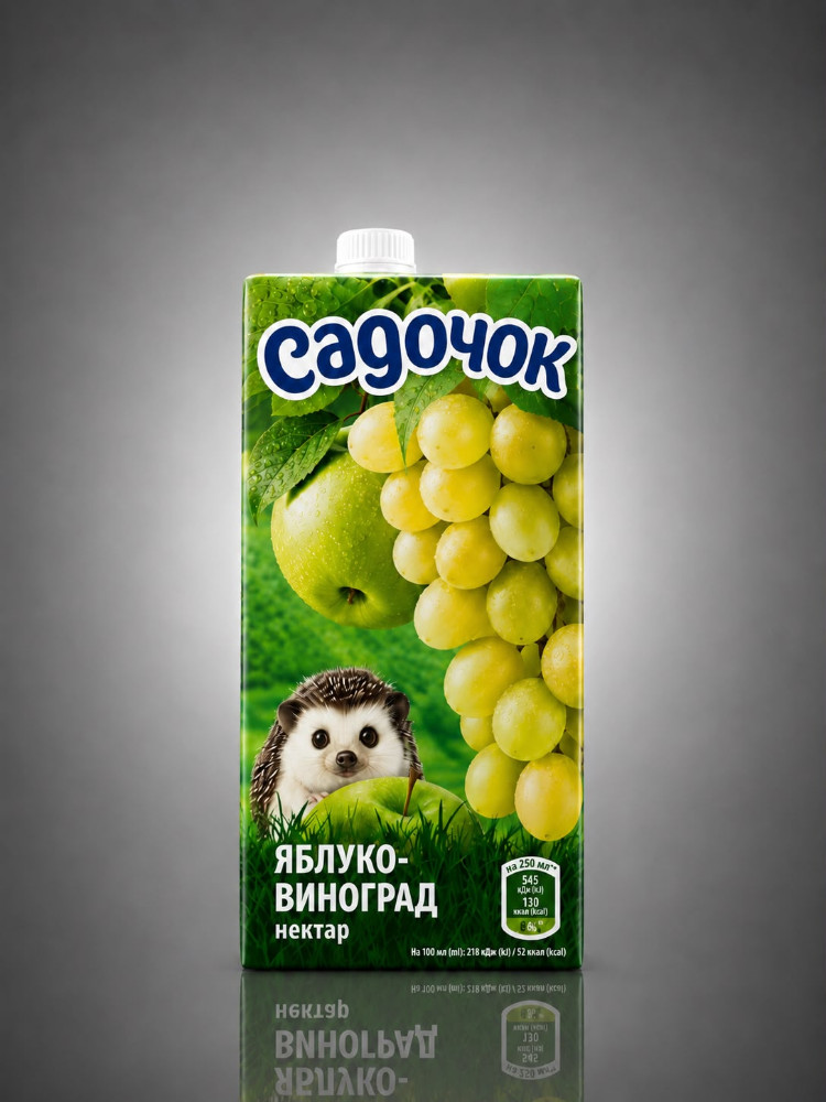 Яблуко-виноград нектар 0,95 л, Садочок