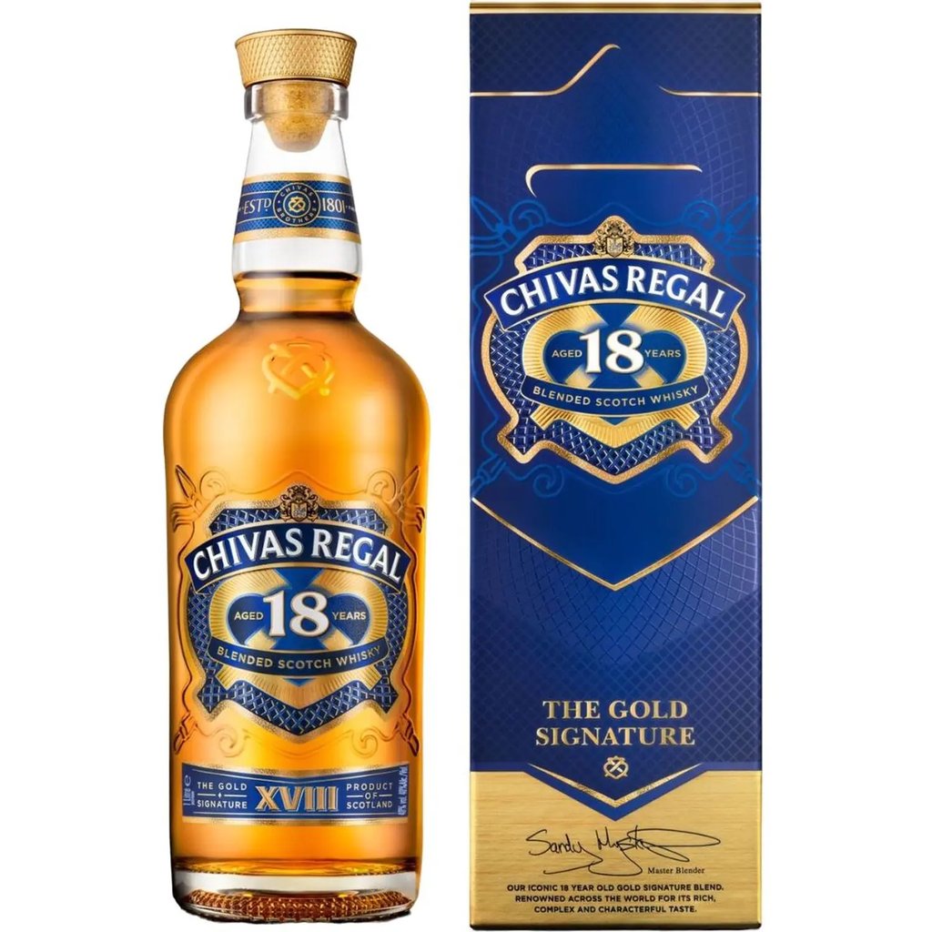 CHIVAS REGAL ВІСКІ 18р 50 мл.