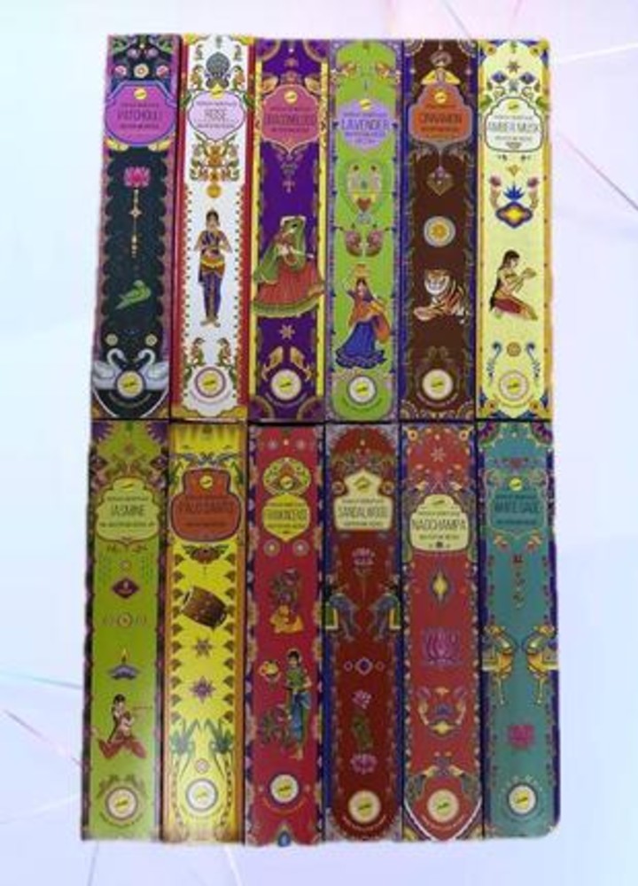 Пахощі Shree Vani в асортименті
