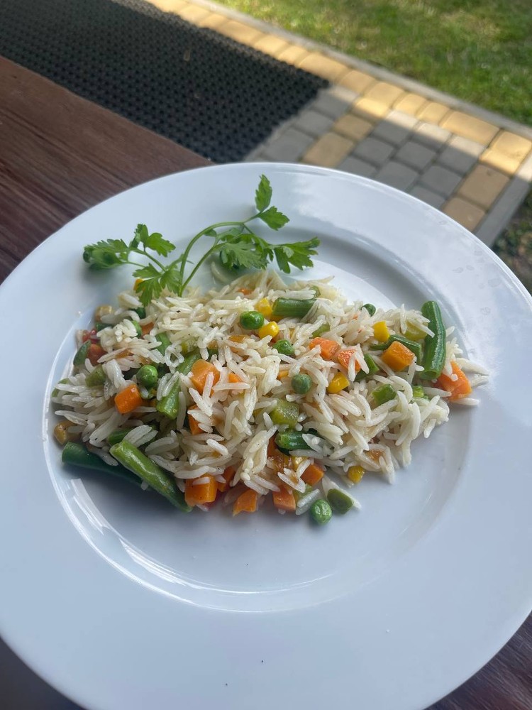 Рис з овочами