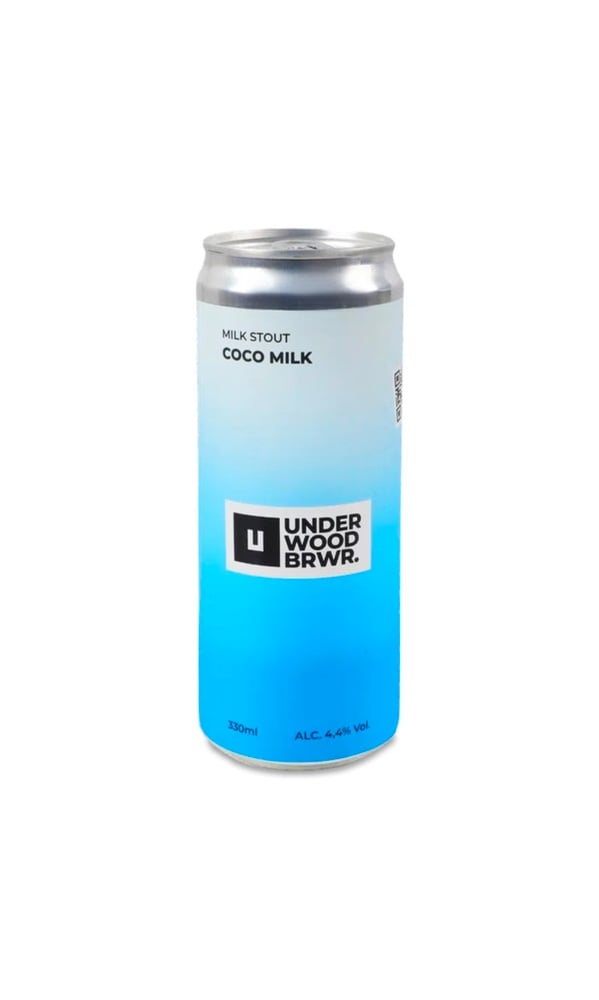 Пиво темне Underwood Coco milk, банка 0,33 л